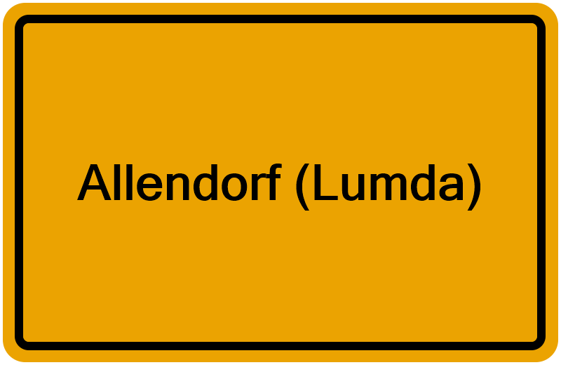 Handelsregisterauszug Allendorf (Lumda)